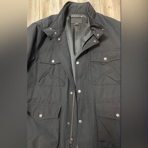 Coach Black Military Field Jacket